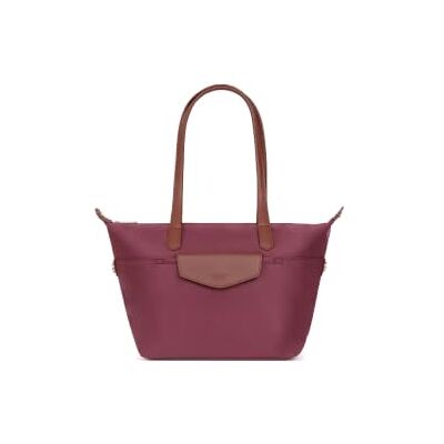 Hexagona Pop Paris Schoudertas voor dames POP-collectie roze nylon schoudertas kleine tas schoudertas handtas dames Hexagona Pop Paris Schoudertas voor dames POP-collectie roze nylon schoudertas kleine tas schoudertas handtas dames