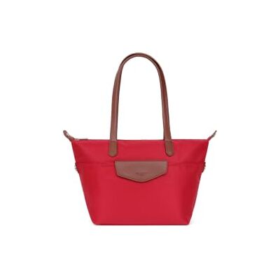 Hexagona Pop Paris Schoudertas voor dames POP-collectie roze nylon schoudertas kleine tas schoudertas handtas dames Hexagona Pop Paris Schoudertas voor dames POP-collectie roze nylon schoudertas kleine tas schoudertas handtas dames