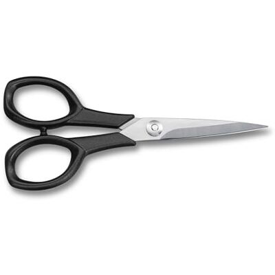 Victorinox Huisschaar 'Italy', knutselschaar, papierschaar, scherp lemmet, 13 cm, robuust kunststof handvat, roestvrij staal, zwart Victorinox Huisschaar 'Italy', knutselschaar, papierschaar, scherp lemmet, 13 cm, robuust kunststof handvat, roestvrij staal, zwart