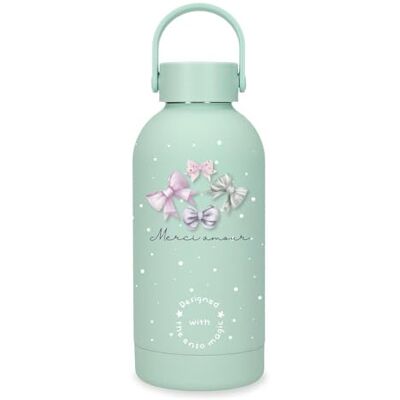 Enso Magical Roestvrijstalen fles, groen, 6,5 x 18,5 x 6,5 cm, roestvrij staal, groen, Talla única, roestvrijstalen fles Enso Magical Roestvrijstalen fles, groen, 6,5 x 18,5 x 6,5 cm, roestvrij staal, groen, Talla única, roestvrijstalen fles