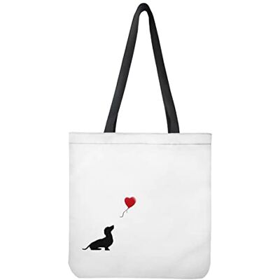 Dolyues Canvas draagtas voor dames met zak, herbruikbare boodschappentassen met grote capaciteit L Dolyues Canvas draagtas voor dames met zak, herbruikbare boodschappentassen met grote capaciteit L