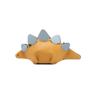 PORRASSO Schoudertas voor dames, creatief, schoudertas, dinosaurus, vorm, handtas, verstelbare riem, crossbody tas, Geel., L, Stijlvol PORRASSO Schoudertas voor dames, creatief, schoudertas, dinosaurus, vorm, handtas, verstelbare riem, crossbody tas, Geel., L, Stijlvol