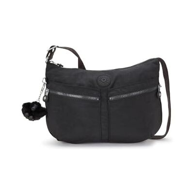 Kipling Izellah Schoudertassen, uniseks (1 stuk), Zwart 12x33x23 cm Kipling Izellah Schoudertassen, uniseks (1 stuk), Zwart 12x33x23 cm