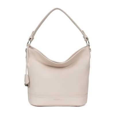 Hexagona Paris-Besace-for women's Comfort-Collection Taupe van generfd rundleer, schoudertas, handdoek, schoudertas, messenger bag, 36 x H: 28 x D: 14 cm Hexagona Paris-Besace-for women's Comfort-Collection Taupe van generfd rundleer, schoudertas, handdoek, schoudertas, messenger bag, 36 x H: 28 x D: 14 cm