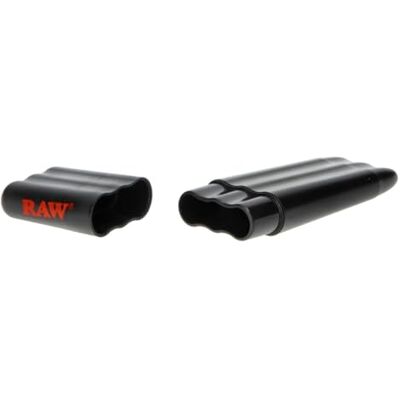 RAW Three Tree Triple Preroll Buidelzak Zwart RAW Three Tree Triple Preroll Buidelzak Zwart