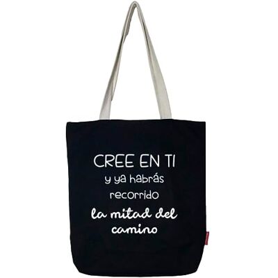 hello-bags draagtas, zwart., Stoffen tas en strandtas hello-bags draagtas, zwart., Stoffen tas en strandtas