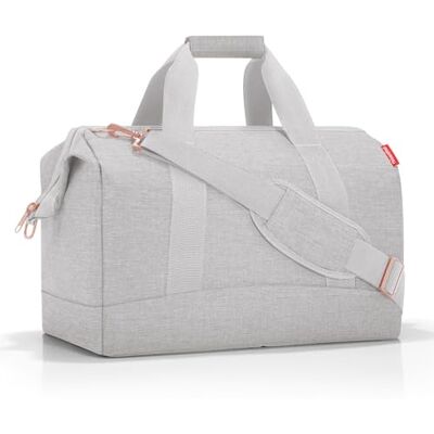 reisenthel Allrounder L Pocket – veelzijdige dokterstas voor reizen, werk en vrije tijd – met praktische trolley-opsteekfunctie, Twist Sky Rose, Large, modern reisenthel Allrounder L Pocket – veelzijdige dokterstas voor reizen, werk en vrije tijd – met praktische trolley-opsteekfunctie, Twist Sky Rose, Large, modern