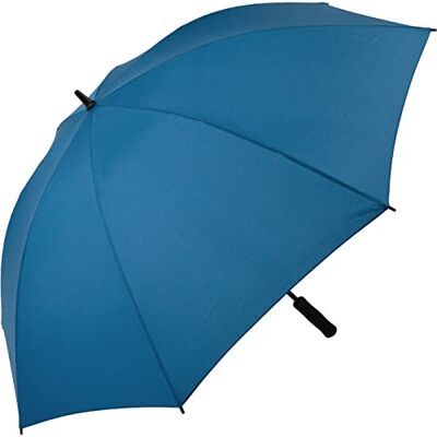 iX-brella fiber golfparaplu XXL 130 cm licht stormbestendig met zachte grip blauw iX-brella fiber golfparaplu XXL 130 cm licht stormbestendig met zachte grip blauw