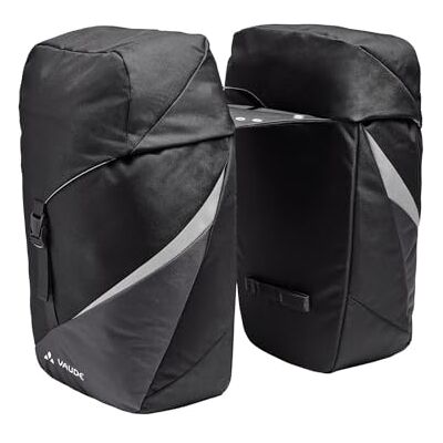VAUDE TwinRoadster zadeltas, zwart, eenheidsmaat VAUDE TwinRoadster zadeltas, zwart, eenheidsmaat