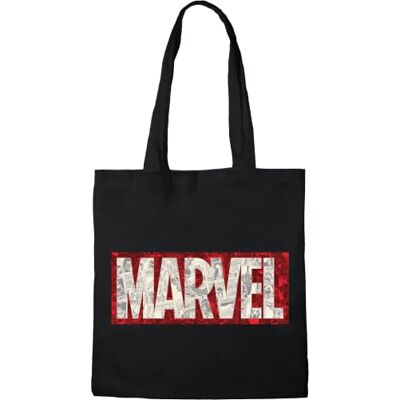 Marvel Bwmarcobb001 Tote Bag, uniseks, zwart., Utility Marvel Bwmarcobb001 Tote Bag, uniseks, zwart., Utility