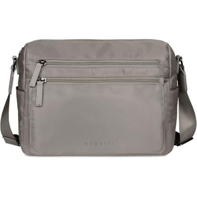 bugatti Mare 1.0 Schoudertas voor dames, lichte tas met verstelbare riem, Taupe bugatti Mare 1.0 Schoudertas voor dames, lichte tas met verstelbare riem, Taupe