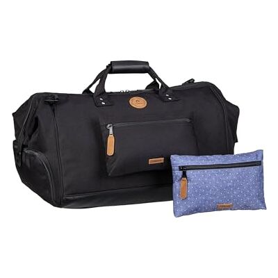 Cabaïa Cabaia gerecyclede Oxford sporttas, Patroon Berlijn, Duffle Bag Cabaïa Cabaia gerecyclede Oxford sporttas, Patroon Berlijn, Duffle Bag