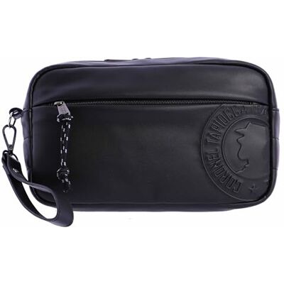 Coronel Tapiocca Coronel Tapioca Multifunctionele handtas voor heren, grote capaciteit, handtas voor heren, reisetui voor heren, zwart, 26 x 7 x 15 cm, zwart. 26x7x15 cm Coronel Tapiocca Coronel Tapioca Multifunctionele handtas voor heren, grote capaciteit, handtas voor heren, reisetui voor heren, zwart, 26 x 7 x 15 cm, zwart. 26x7x15 cm