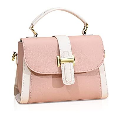 NICOLE & DORIS Crossbody schoudertas Pu Leer Veelkleurig Roze L Elegant L NICOLE & DORIS Crossbody schoudertas Pu Leer Veelkleurig Roze L Elegant L