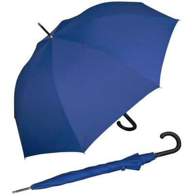 iX-brella First Class XL Parapluie automatique en fibre de verre 110 cm, bleu marine, 110 cm iX-brella First Class XL Parapluie automatique en fibre de verre 110 cm, bleu marine, 110 cm