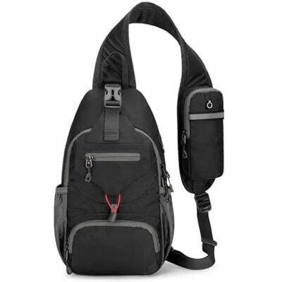KJBDQQH Sac de poitrine de sport antivol étanche à bandoulière Sling Poitrine Crossbody Sac à dos Sac à dos Vélo Sport Bagage à main Sac de weekend, Noir , Einheitsgröße KJBDQQH Sac de poitrine de sport antivol étanche à bandoulière Sling Poitrine Crossbody Sac à dos Sac à dos Vélo Sport Bagage à main Sac de weekend, Noir , Einheitsgröße