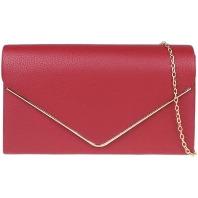 Girly Handbags Damestas met metalen frame W 24, H 14, D 6 cm (W 9, H 6, D 3 inches) Girly Handbags Damestas met metalen frame W 24, H 14, D 6 cm (W 9, H 6, D 3 inches)