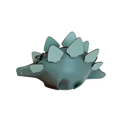PORRASSO Schoudertas voor dames, creatief, schoudertas, dinosaurus, vorm, handtas, verstelbare riem, crossbody tas, Blauw, L, Stijlvol PORRASSO Schoudertas voor dames, creatief, schoudertas, dinosaurus, vorm, handtas, verstelbare riem, crossbody tas, Blauw, L, Stijlvol