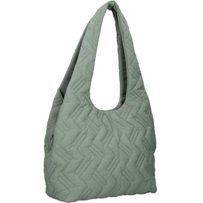 Zwei Cleo CL100 dameshandtas, 9 liter, licht nylon, casual stijl, gevoerde tas met ritssluiting en binnenvakken, gemaakt van gerecycled nylon Zwei Cleo CL100 dameshandtas, 9 liter, licht nylon, casual stijl, gevoerde tas met ritssluiting en binnenvakken, gemaakt van gerecycled nylon