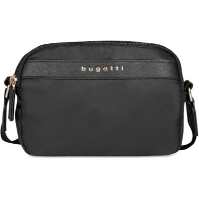 bugatti Mare 2.0 Kleine lichte schoudertas voor dames, zwart. 21 x 9 x 14 cm bugatti Mare 2.0 Kleine lichte schoudertas voor dames, zwart. 21 x 9 x 14 cm