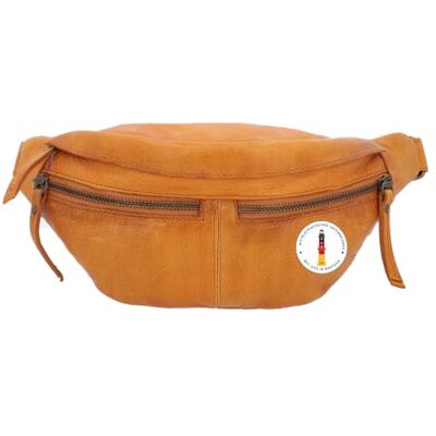 Gusti Leder Gusti Acton heuptas van leer, vintage, bruin 1, eenheidsmaat, retro Gusti Leder Gusti Acton heuptas van leer, vintage, bruin 1, eenheidsmaat, retro