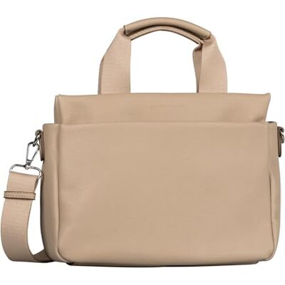 TOM TAILOR Rella Boodschappentas voor dames, Beige, Essentiële TOM TAILOR Rella Boodschappentas voor dames, Beige, Essentiële
