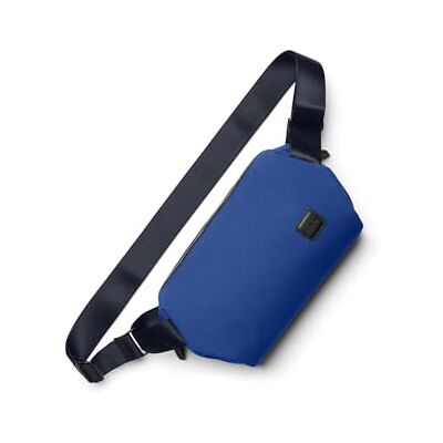 Bellroy Classic Sling (5 l klassieke minimalistische schoudertas met interne organisatie, verstelbare riem en zelfsamendrukkende vouw), Indigo, Eén maat, Classic Sling 5L Bellroy Classic Sling (5 l klassieke minimalistische schoudertas met interne organisatie, verstelbare riem en zelfsamendrukkende vouw), Indigo, Eén maat, Classic Sling 5L