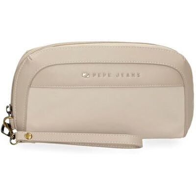 Pepe Jeans Morgan Bagage Messenger Bag voor dames, beige, Talla única, handtas, Beige, Handtas Pepe Jeans Morgan Bagage Messenger Bag voor dames, beige, Talla única, handtas, Beige, Handtas