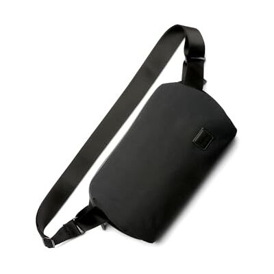 Bellroy Classic Sling (7 l klassieke minimalistische schoudertas met interne organisatie, verstelbare riem en zelfsamendrukkende vouw) zwart Bellroy Classic Sling (7 l klassieke minimalistische schoudertas met interne organisatie, verstelbare riem en zelfsamendrukkende vouw) zwart