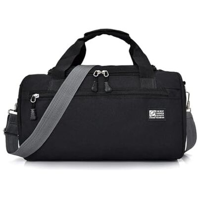 SPPEOUKJ Sac de voyage d'extérieur pour homme Bagage léger Sac à main cylindrique pour femme Sac à bandoulière pour week-end et voyage, 1, One Size SPPEOUKJ Sac de voyage d'extérieur pour homme Bagage léger Sac à main cylindrique pour femme Sac à bandoulière pour week-end et voyage, 1, One Size