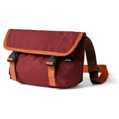 Bellroy Cinch Mini Messenger (compacte en lichte schoudertas, 6 liter, waterafstotende stof, effectieve organisatie), Karmozijnrood, Eén maat, Cinch Mini Messenger Bellroy Cinch Mini Messenger (compacte en lichte schoudertas, 6 liter, waterafstotende stof, effectieve organisatie), Karmozijnrood, Eén maat, Cinch Mini Messenger
