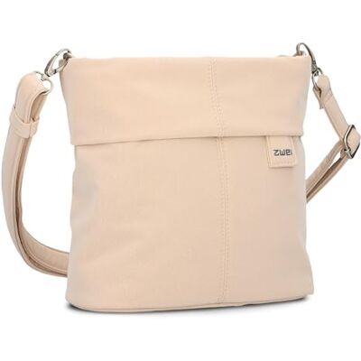 Zwei Mademoiselle.M M8 Crossbody Bag Dameshandtas van kunstleer met geheim vak en hoofdvak met ritssluiting, korte en lange afneembare schouderriem Zwei Mademoiselle.M M8 Crossbody Bag Dameshandtas van kunstleer met geheim vak en hoofdvak met ritssluiting, korte en lange afneembare schouderriem