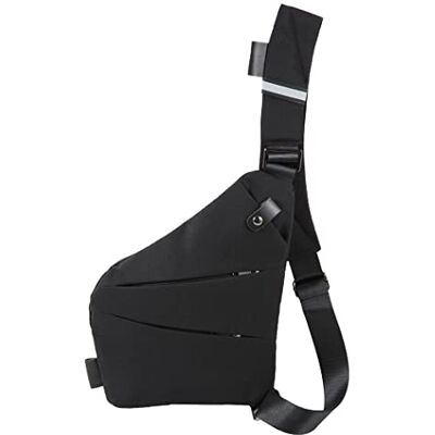 Ovecat Anti-diefstal schoudertas, uniseks, zwart 27 cm Ovecat Anti-diefstal schoudertas, uniseks, zwart 27 cm