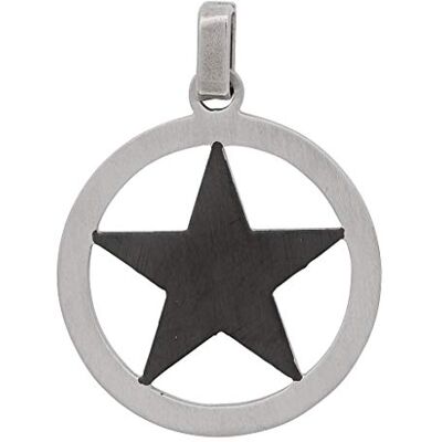 iXXXi Hanger Star zwart Ø 2,4 cm, meerkleurig, Eén maat, Meerkleurig iXXXi Hanger Star zwart Ø 2,4 cm, meerkleurig, Eén maat, Meerkleurig