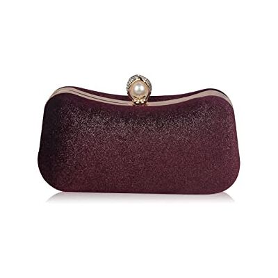 CORIOS Avondtasje Dames Clutch Clutch Bag Glanzende Pailletten Schoudertas Afneembare Ketting Tote Tassen voor Party Banket Bruiloft Wijnrood, L, Clutch, Rode wijn, Koppeling CORIOS Avondtasje Dames Clutch Clutch Bag Glanzende Pailletten Schoudertas Afneembare Ketting Tote Tassen voor Party Banket Bruiloft Wijnrood, L, Clutch, Rode wijn, Koppeling