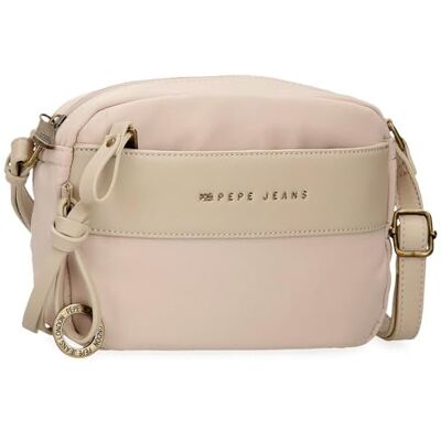 Pepe Jeans Morgan Bagage messenger bag dames, Beige, Eén maat, Schouderriem Pepe Jeans Morgan Bagage messenger bag dames, Beige, Eén maat, Schouderriem