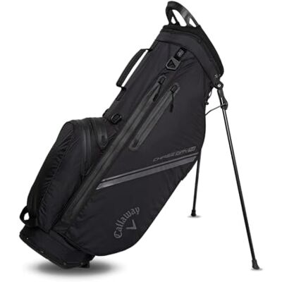 Callaway Golf Chase Dry Waterdichte tas met standaard, Zwart Callaway Golf Chase Dry Waterdichte tas met standaard, Zwart