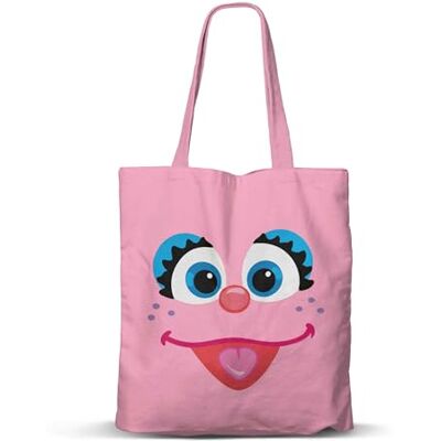 KARACTERMANIA Sesame Street Sac de courses unisexe Motif visage, Abby Cadabby Rose, One Size Taille unique KARACTERMANIA Sesame Street Sac de courses unisexe Motif visage, Abby Cadabby Rose, One Size Taille unique