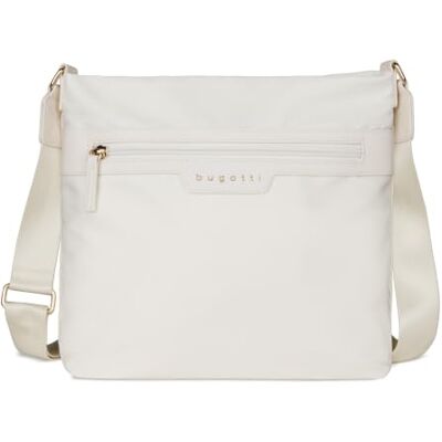 bugatti Mare 2.0 Praktische en lichte middelgrote schoudertas voor dames, Beige bugatti Mare 2.0 Praktische en lichte middelgrote schoudertas voor dames, Beige