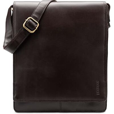 LEABAGS London Uniseks schoudertas (1 stuk), Chocolade, Eén maat, Bohemian,Gedeconstrueerd,Minimalistisch,Retro,Nuttig,Westers,Hedendaags LEABAGS London Uniseks schoudertas (1 stuk), Chocolade, Eén maat, Bohemian,Gedeconstrueerd,Minimalistisch,Retro,Nuttig,Westers,Hedendaags