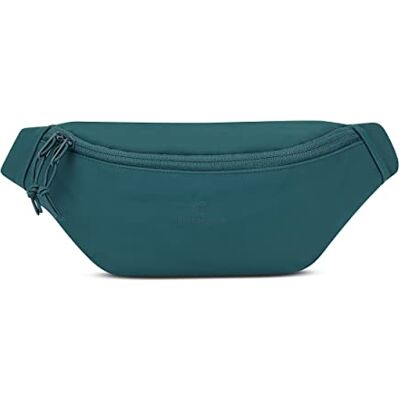 Johnny Urban Riley Heuptas voor dames en heren, heuptas voor festival, reizen en sport, kleine modieuze handtas, waterafstotend, groenblauw, één maat Johnny Urban Riley Heuptas voor dames en heren, heuptas voor festival, reizen en sport, kleine modieuze handtas, waterafstotend, groenblauw, één maat