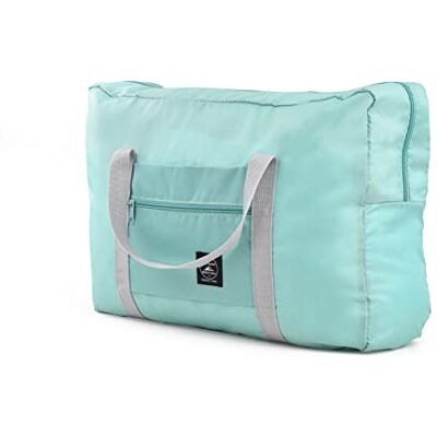 NANAOUS Canvas reistas om over de schouder te dragen, strandtas, lichtgewicht, waterdicht, opvouwbaar, opbergtas, schoudertas, mintgroen, 21 x 18 cm NANAOUS Canvas reistas om over de schouder te dragen, strandtas, lichtgewicht, waterdicht, opvouwbaar, opbergtas, schoudertas, mintgroen, 21 x 18 cm