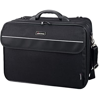 fixbag Lightpak FB2046075 CORNICHE multifunctionele draagtas met compacte Klickfix zakrail voor fiets, 17 inch laptoptas van polyester, zwart, 33,5 x 43 x 22 cm, zwart., kroonlijst multifunctionele fixbag Lightpak FB2046075 CORNICHE multifunctionele draagtas met compacte Klickfix zakrail voor fiets, 17 inch laptoptas van polyester, zwart, 33,5 x 43 x 22 cm, zwart., kroonlijst multifunctionele
