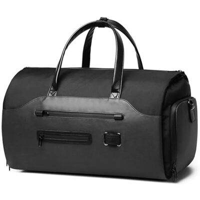 FGUJSUR Sac à vêtements d'affaires pour homme Grande capacité de rangement de costume Voyage avec chaussures Sac à bandoulière, Noir , One Size, Classique FGUJSUR Sac à vêtements d'affaires pour homme Grande capacité de rangement de costume Voyage avec chaussures Sac à bandoulière, Noir , One Size, Classique