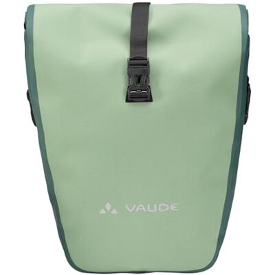 VAUDE Aqua Back Supreme Single waterdichte en robuuste tas, wilgengroen Fietstas voor bagagedrager, waterdicht, 24 liter, fietstas achter VAUDE Aqua Back Supreme Single waterdichte en robuuste tas, wilgengroen Fietstas voor bagagedrager, waterdicht, 24 liter, fietstas achter
