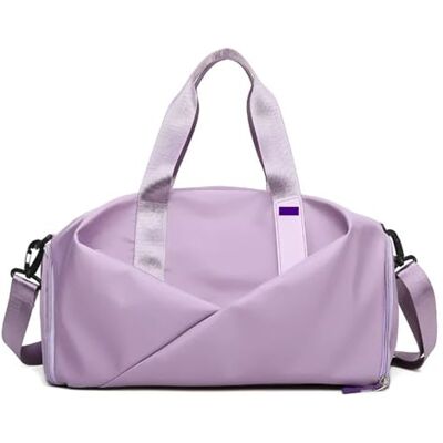 TAODANG Sac de sport pour femme, sac de voyage pour homme, sac à main de grande capacité, sac de sport de week-end, grand bagage fourre-tout, sac à bandoulière pour femme, Sac de voyage violet, One Size TAODANG Sac de sport pour femme, sac de voyage pour homme, sac à main de grande capacité, sac de sport de week-end, grand bagage fourre-tout, sac à bandoulière pour femme, Sac de voyage violet, One Size