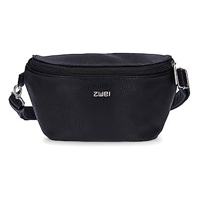 Zwei MH4 Heuptas, 25 cm, 1 liter, van hoogwaardig kunstleer, waterdicht, 3-in-1, comfortabel, heuptas en heuptas, SCHWARZ, Eén maat, informeel Zwei MH4 Heuptas, 25 cm, 1 liter, van hoogwaardig kunstleer, waterdicht, 3-in-1, comfortabel, heuptas en heuptas, SCHWARZ, Eén maat, informeel