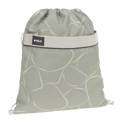 Lässig Bold Casual gymtas voor kinderen met rugzak/schoudertas, bold curve salie, curve salie, gymtas, Curve Sage, gymtas Lässig Bold Casual gymtas voor kinderen met rugzak/schoudertas, bold curve salie, curve salie, gymtas, Curve Sage, gymtas
