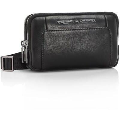 Porsche Design Roadster Leather Fanny Pack Leer 20 cm, zwart, één maat Porsche Design Roadster Leather Fanny Pack Leer 20 cm, zwart, één maat