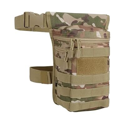 Brandit Doorloper (Nos) klassiek, één maat, Tactische camouflage, zijdelingse kickzak nr. 2-delig, informeel Brandit Doorloper (Nos) klassiek, één maat, Tactische camouflage, zijdelingse kickzak nr. 2-delig, informeel